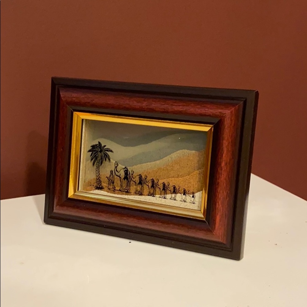 Moving Seven Sands of UAE Camel 3D picture